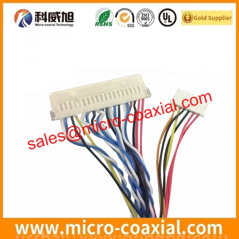 custom 5010835010 micro flex coaxial cable assembly I-PEX 20681-040T-01 LVDS cable eDP cable assemblies Manufactory