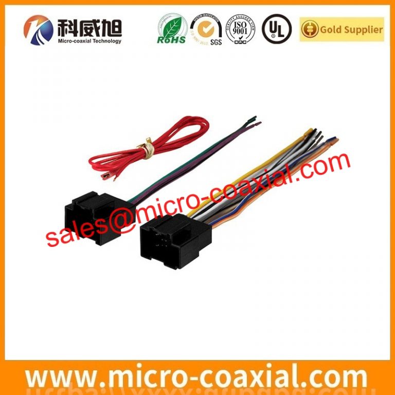 custom SSL00-30L3-0500 MCX cable assembly I-PEX 20423-H21E eDP LVDS cable assembly Manufactory