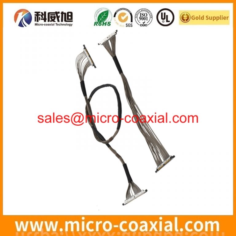 Custom I-PEX 20326-010T-02 fine pitch harness cable assembly FI-S10P-HFE-E1500 eDP LVDS cable Assembly factory