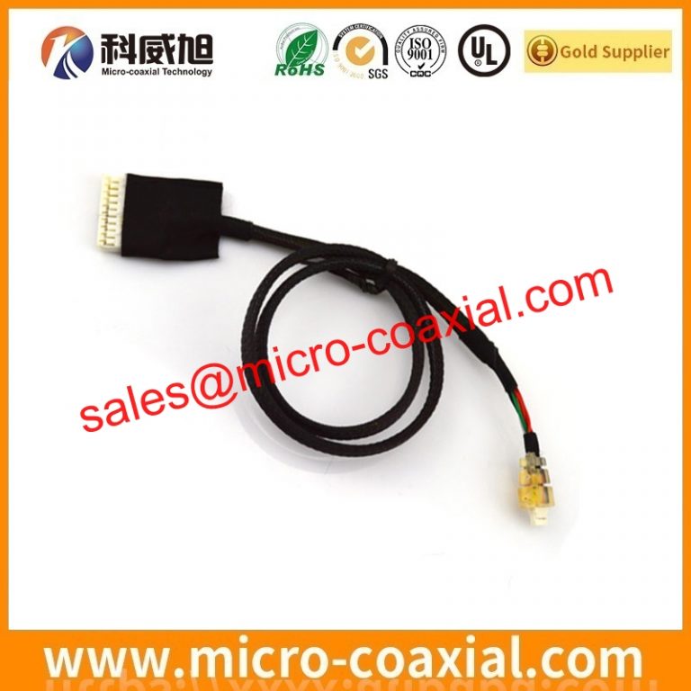 Built FI-RE41S-HF-J-R1500 MCX cable assembly I-PEX 20346-030T-02 eDP LVDS cable Assembly Vendor