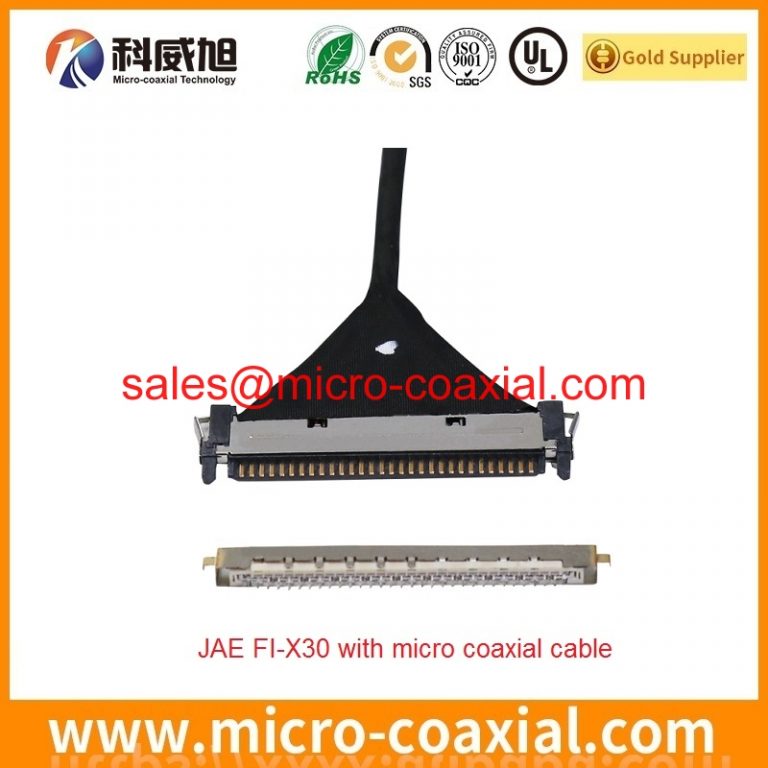Built FI-JW30C fine micro coax cable assembly FISE20C00108060-RK LVDS cable eDP cable assembly Provider