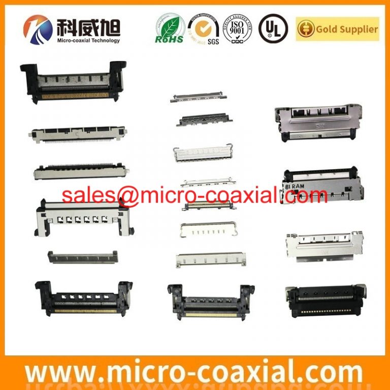 Custom I-PEX 20879-030E-01 fine-wire coaxial cable assembly I-PEX 20833 LVDS cable eDP cable assembly Factory
