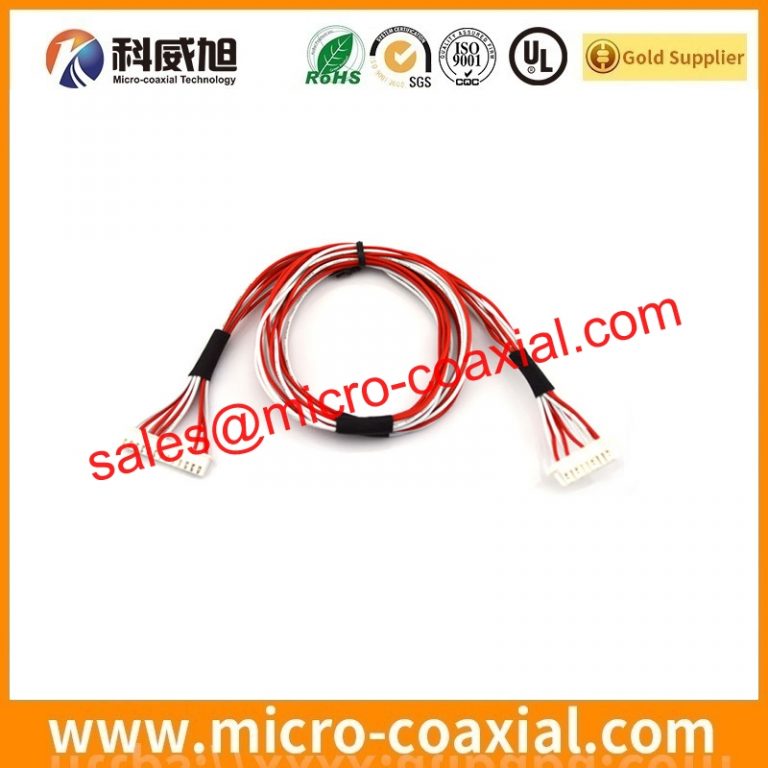 Manufactured USL00-20L-B Micro-Coax cable assembly I-PEX 20199-020U-F LVDS eDP cable Assemblies Manufacturing plant