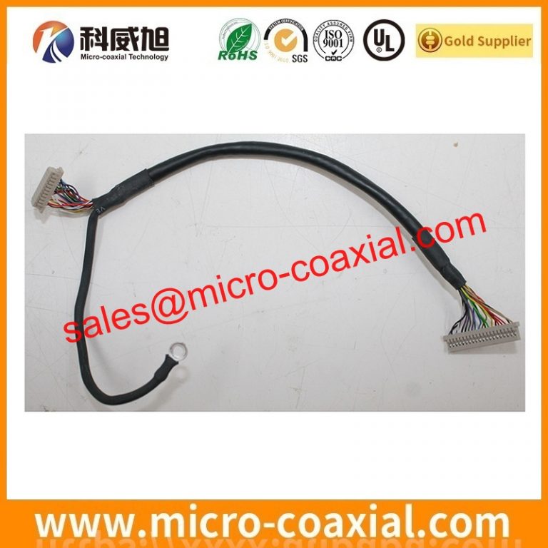Custom I-PEX 20347-320E-12R micro coaxial connector cable assembly I-PEX 20679 LVDS eDP cable assembly Manufactory