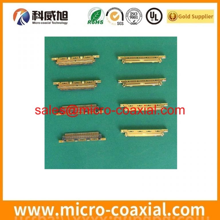 custom DF49-40S-0.4H(51) Micro Coax cable assembly I-PEX 1720-020B LVDS cable eDP cable assembly Supplier
