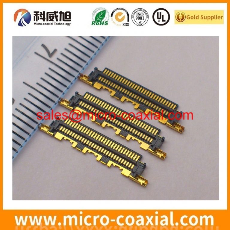 Custom LVDS cable Assembly manufacturer DF14A-7P-1.25H LVDS cable I-PEX 20634-260T-02 LVDS cable thin coaxial LVDS cable