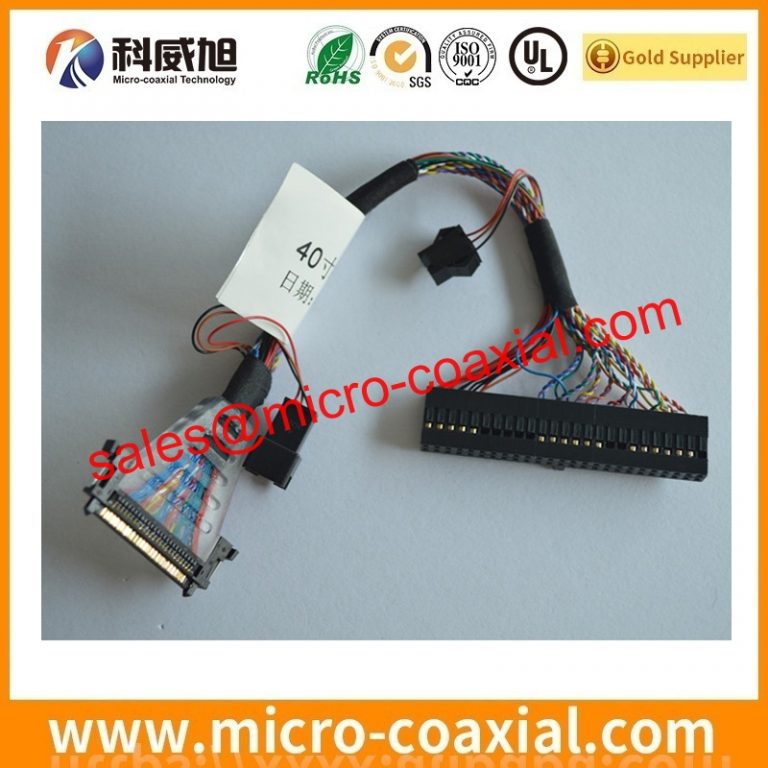 Custom USL00-20L-C micro coaxial cable assembly 2023489-1 LVDS cable eDP cable Assemblies Supplier