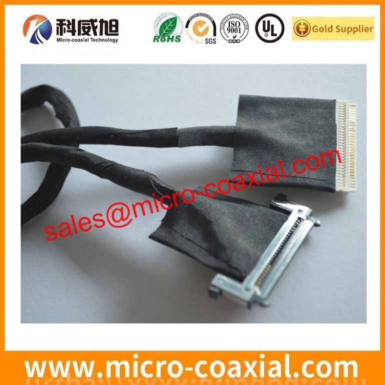 Custom FI-W17P-HFE micro-miniature coaxial cable assembly I-PEX 3400 LVDS cable eDP cable assembly Manufacturing plant