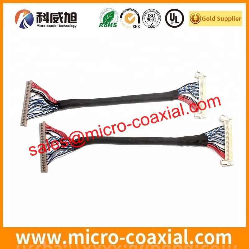 I-PEX 20835 fine micro coax cable assembly widly used Industrial Control Equipment Manufactured I-PEX 2047-0251 LVDS eDP cable india