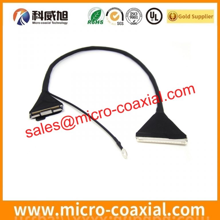 Manufactured FI-X30SSLA-HF-(AM) Micro Coaxial cable assembly I-PEX 1720 LVDS eDP cable Assembly Supplier