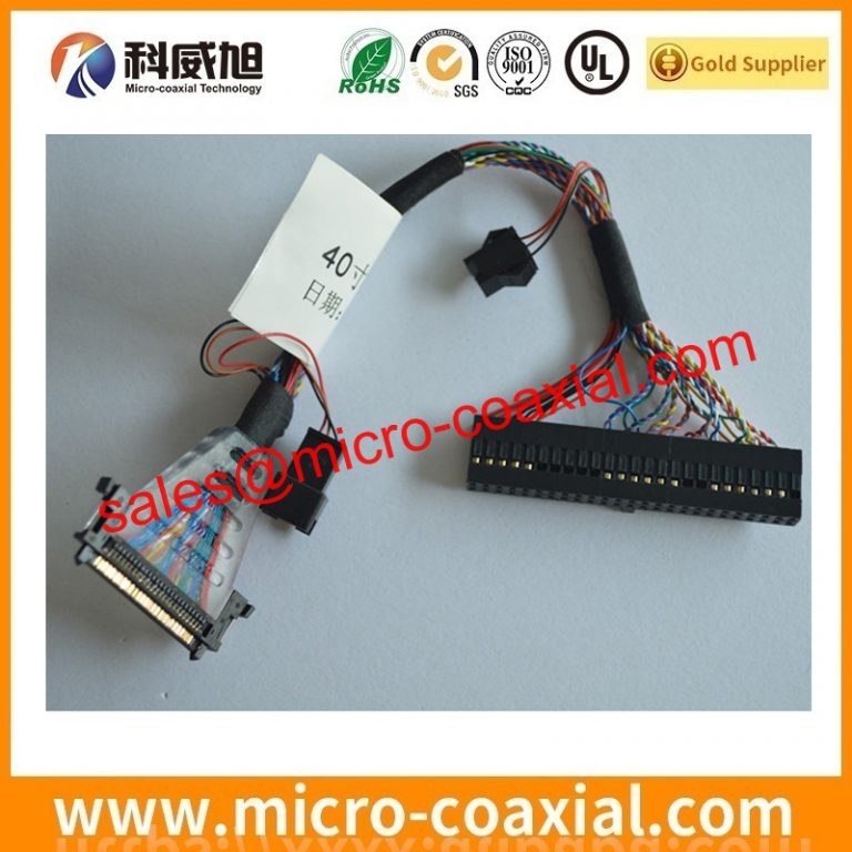 custom LVDS cable Assemblies manufacturer I-PEX 20345-035T-32R LVDS cable I-PEX 20504 LVDS cable micro flex coaxial LVDS cable