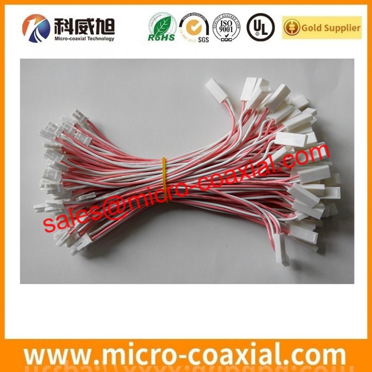 Manufactured DF81-50P-SHL MCX cable assembly XSL20-48S eDP LVDS cable Assembly manufacturer