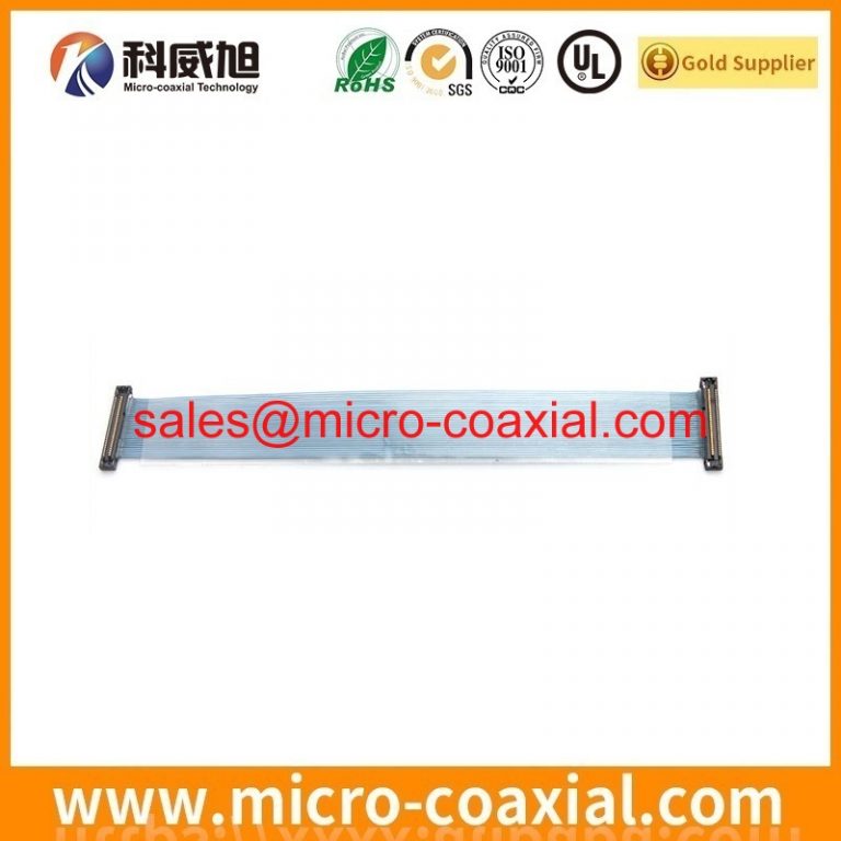 Manufactured FI-RE21S-VF micro-coxial cable assembly I-PEX 20496-040-40 LVDS eDP cable Assemblies Provider