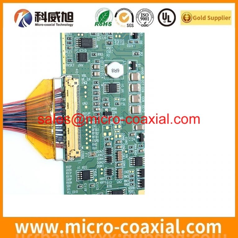 customized 2023352-1 SGC cable assembly DF36A-30P-SHL eDP LVDS cable Assembly factory