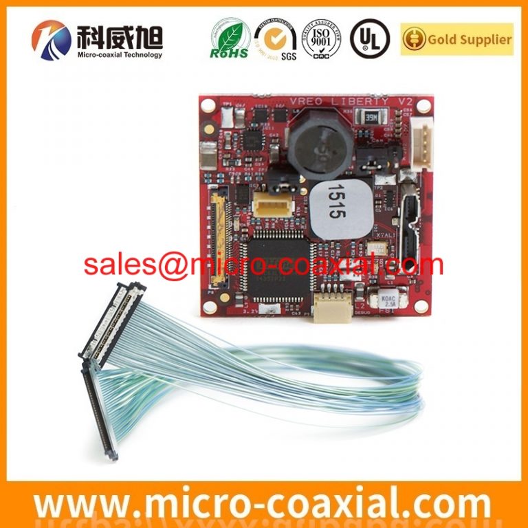 customized I-PEX 20322 micro coaxial cable assembly I-PEX 20268-014E-02H eDP provider