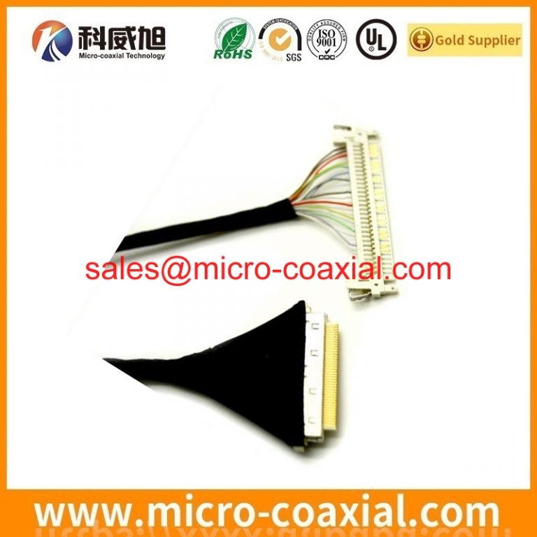 Manufactured FI-S4S-A micro-coxial cable assembly I-PEX 2799 eDP LVDS cable assembly supplier