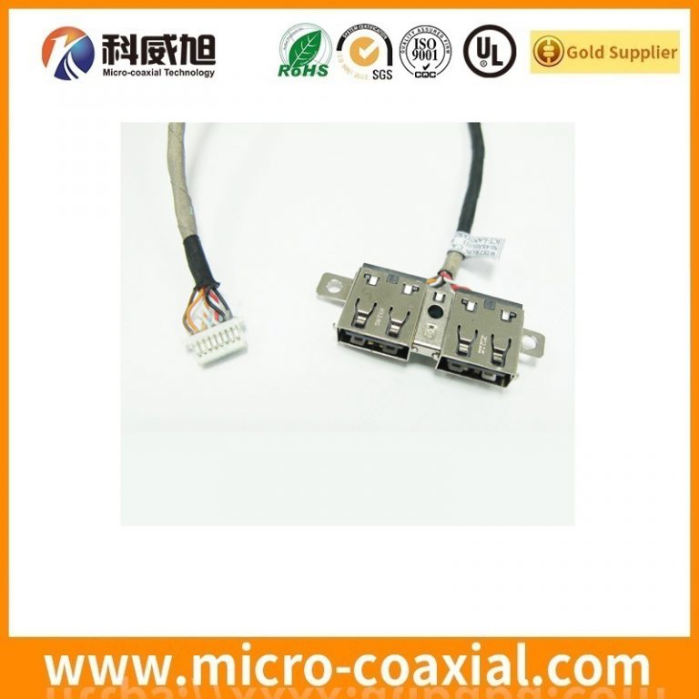 customized I-PEX 20326 MCX cable assembly HD1P040-CSH1-10000 LVDS eDP cable Assemblies Manufacturer