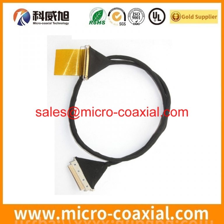 custom FI-W41P-HFE-A-E1500 micro wire cable assembly I-PEX 20230-014B-F LVDS eDP cable Assemblies Supplier