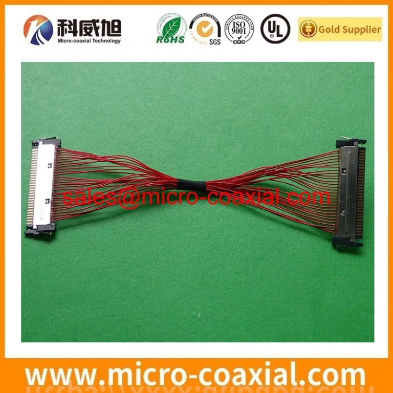 Built SSL00-10S-1500 fine micro coax cable assembly DF80-50P-SHL eDP LVDS cable assembly Manufacturer