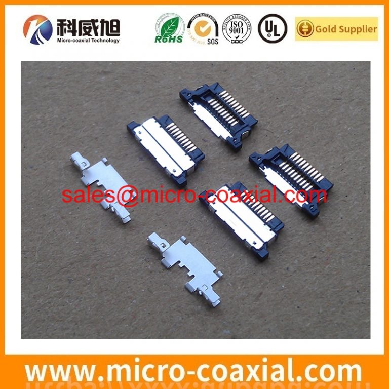 Manufactured I-PEX 20345-020T-32R MFCX cable assembly DF49-40P-0.4SD(51) eDP LVDS cable assemblies Provider