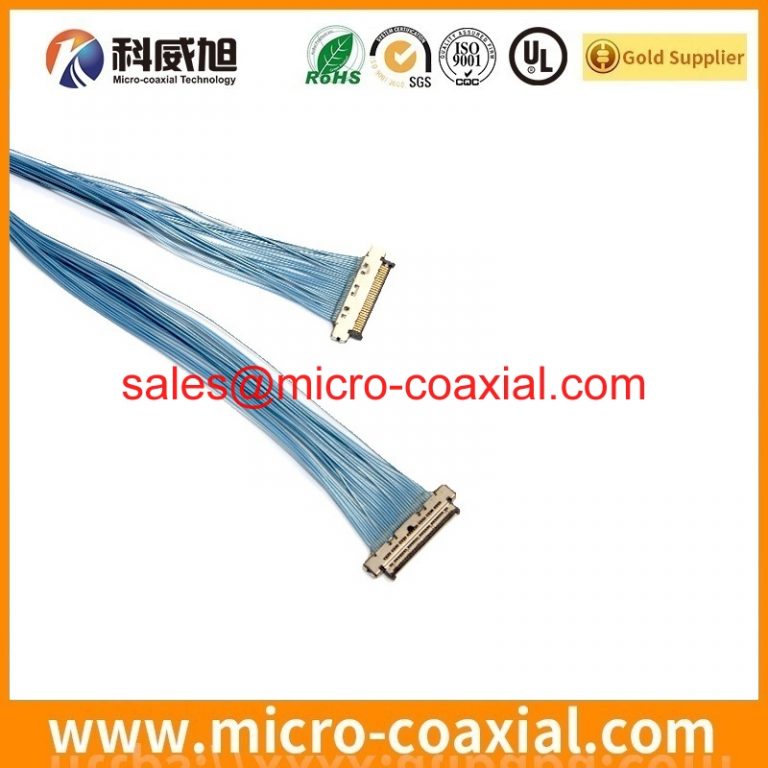 customized I-PEX 20346-010T-11 micro-coxial cable assembly I-PEX 2047-0353 LVDS eDP cable assembly supplier