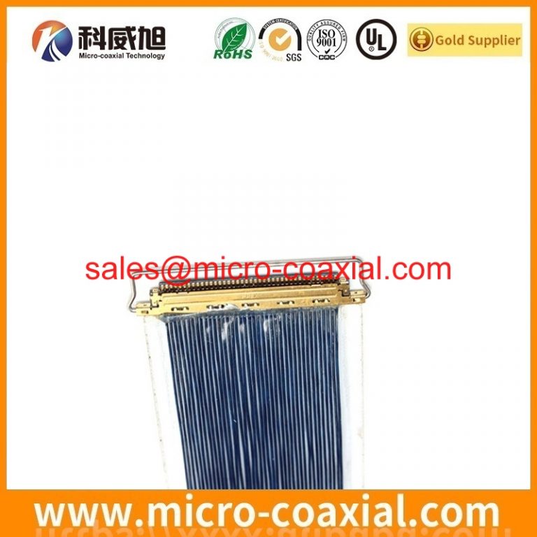 Custom DF56-30P-0.3SD(51) Micro-Coax cable assembly SSL01-30L3-3000 eDP LVDS cable assemblies Manufactory