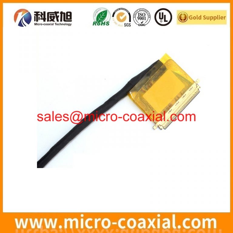customized FI-C3-A2-15000 micro flex coaxial cable assembly SSL01-20L3-1000 eDP LVDS cable Assemblies vendor