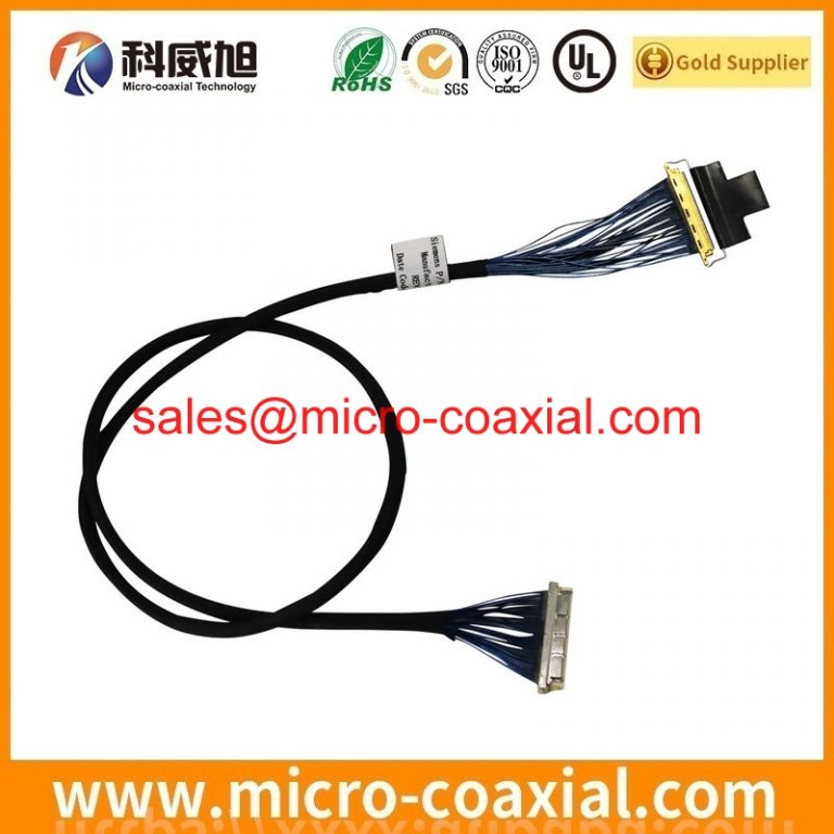 customized LVDS cable assembly manufacturer DF81DJ-50P-0.4SD LVDS cable I-PEX 20523-015T-01 LVDS cable thin coaxial LVDS cable