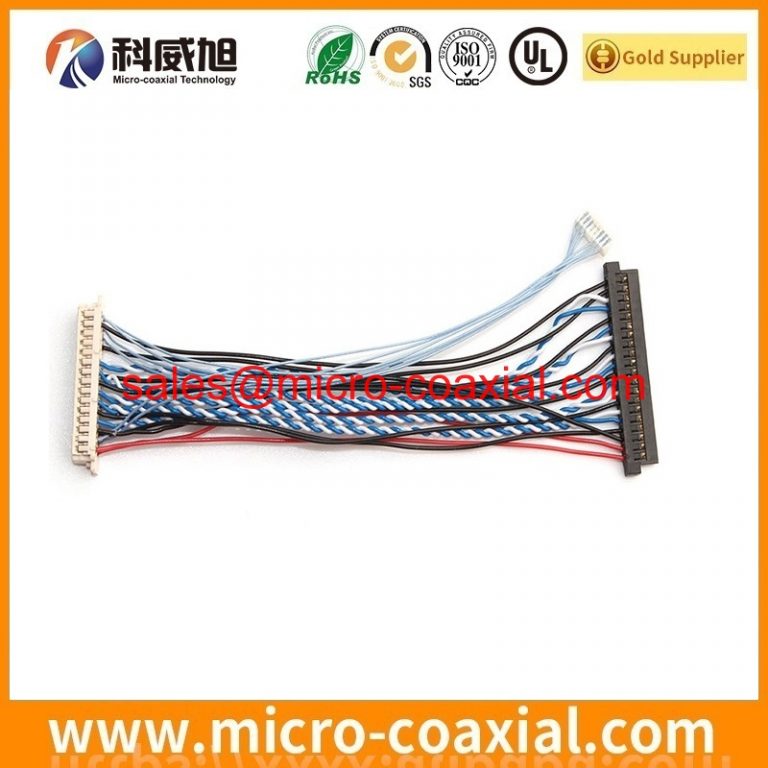 custom LVDS cable assemblies manufacturer FI-X30MR-NPB LVDS cable I-PEX 20229 LVDS cable Fine Micro Coax LVDS cable