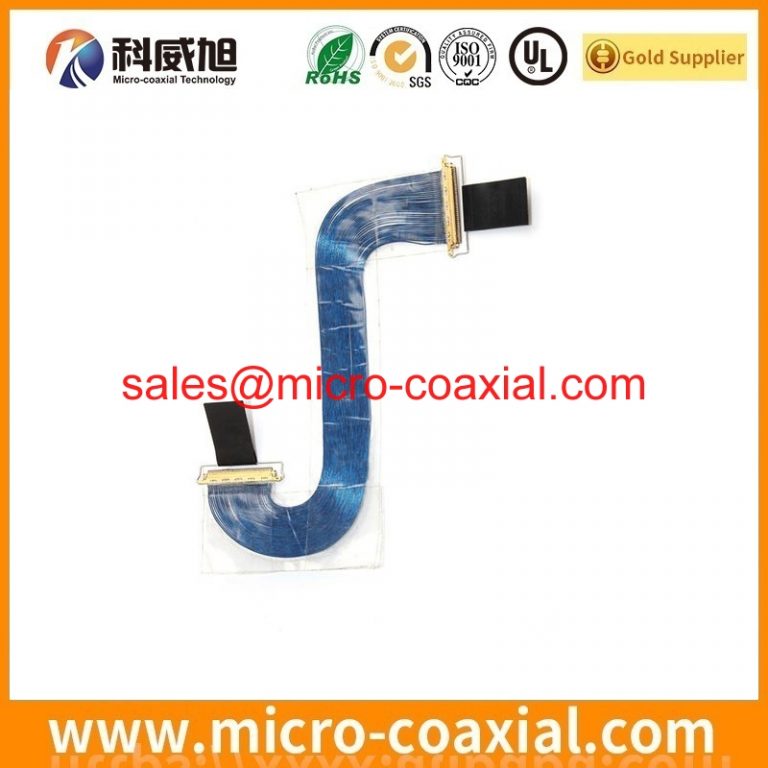 Custom I-PEX FPL II board-to-fine coaxial cable assembly I-PEX 20877 LVDS cable eDP cable assemblies Manufacturer