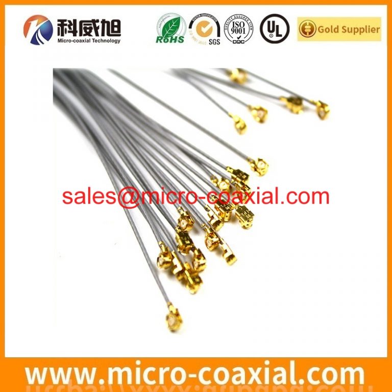 customized I-PEX 20472 fine micro coax cable assembly XSL00-48L-C LVDS cable eDP cable assemblies Provider