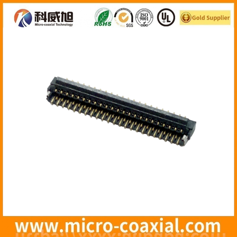 Custom FI-X30M-NPB fine micro coax cable assembly I-PEX 20455-A20E-99 eDP LVDS cable assemblies manufactory
