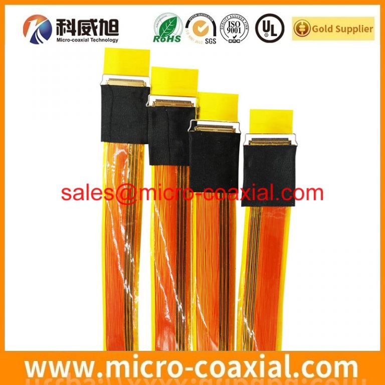 custom LVDS cable assemblies manufacturer FI-W41P-HFE-A-E1500 LVDS cable I-PEX 20268-014E-02H LVDS cable fine micro coaxial LVDS cable