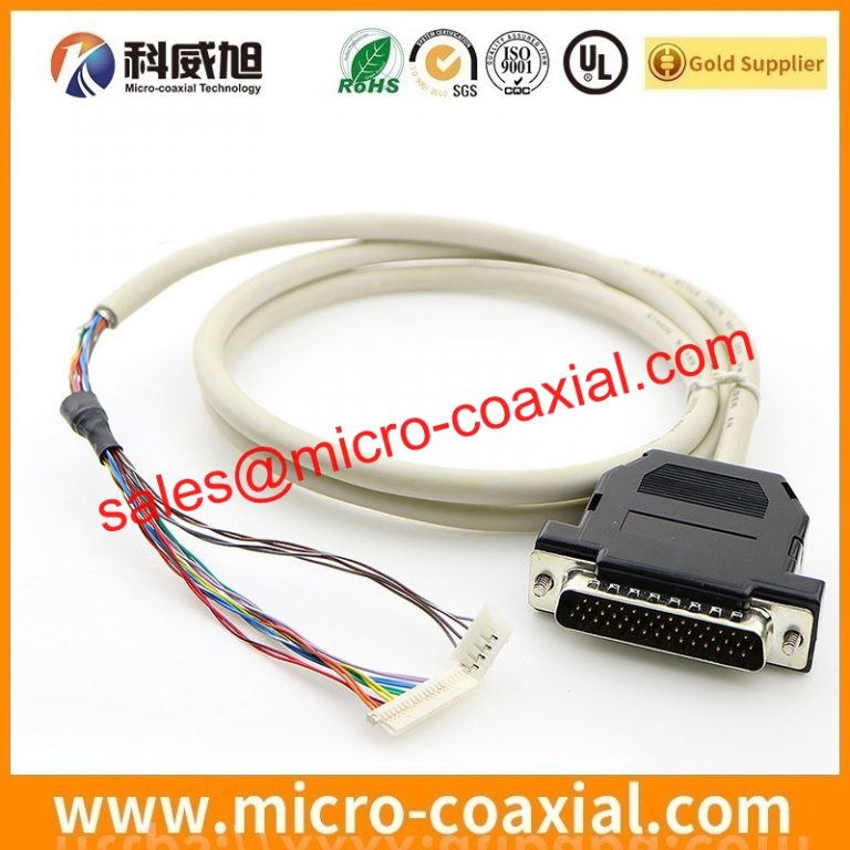 Manufactured I-PEX 20453 micro coaxial cable assembly I-PEX 20346-035T-32R eDP LVDS cable Assemblies Provider