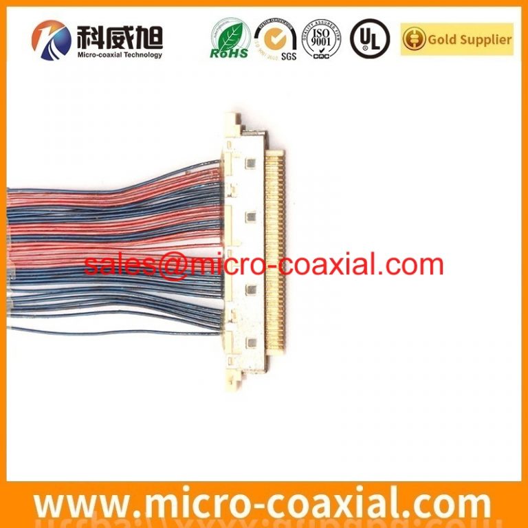 Custom I-PEX 20681-040T-01 SGC cable assembly I-PEX 20143-040E-20F eDP LVDS cable Assembly vendor