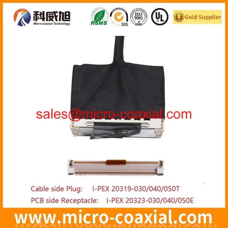 Manufactured I-PEX 20879-040E-01 SGC cable assembly I-PEX 20324-032E-11 LVDS cable eDP cable Assemblies Factory