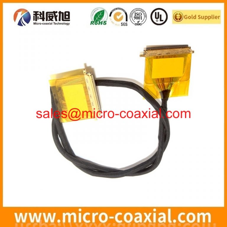 custom I-PEX 20322-032T-11 Micro-Coax cable assembly FX15S-41P-C LVDS eDP cable assemblies manufacturing plant