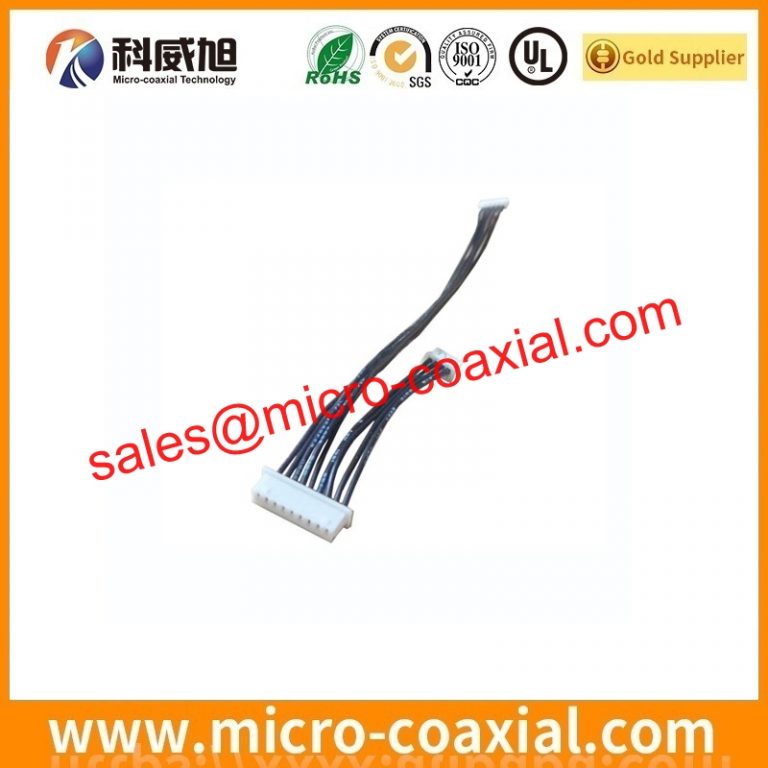 Built DF81-40P-LCH(52) micro coaxial connector cable assembly I-PEX 20437 LVDS eDP cable Assemblies Provider