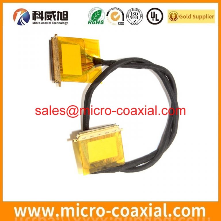 Custom LVDS cable assemblies manufacturer DF36A-40S-0.4V LVDS cable I-PEX 20345-035T-32R LVDS cable Micro-Coax LVDS cable
