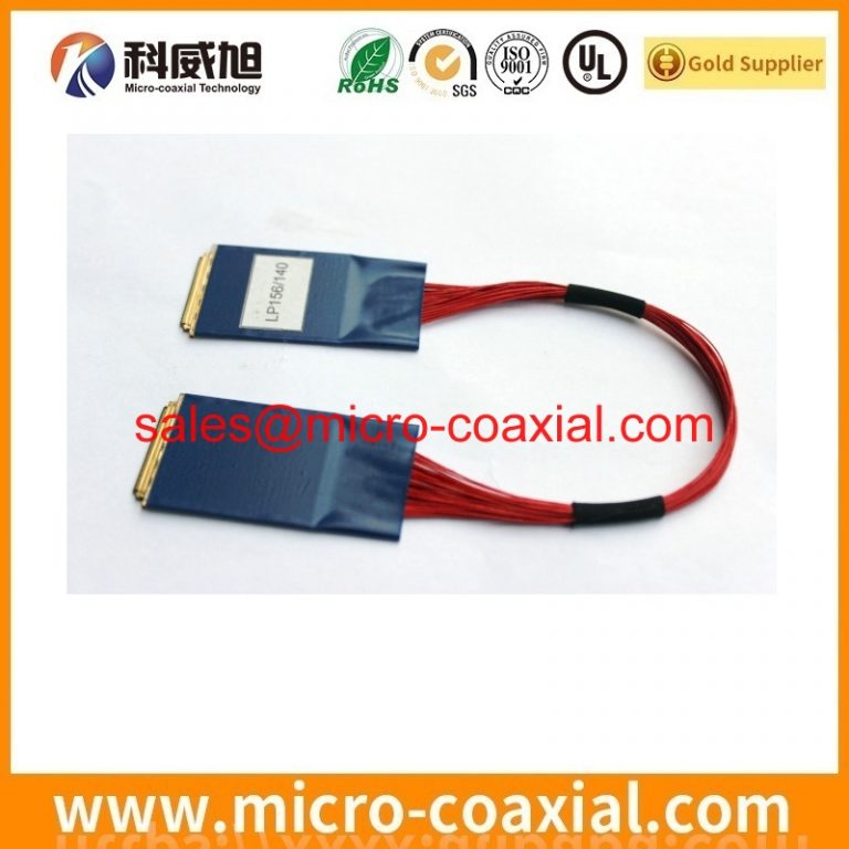 customized I-PEX 20680-020T-01 micro flex coaxial cable assembly I-PEX 2182-030-03 eDP LVDS cable Assemblies vendor