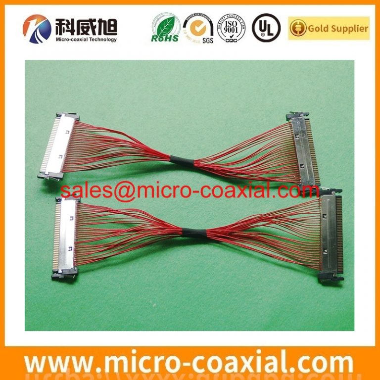 Manufactured I-PEX CABLINE-VS II board-to-fine coaxial cable assembly DF56C-26S-GUIDE LVDS cable eDP cable Assemblies vendor