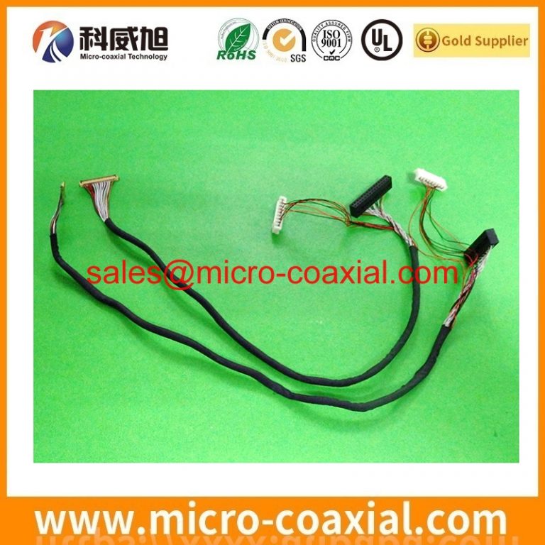 Custom LVDS cable assembly manufacturer I-PEX 20199 LVDS cable I-PEX 2496-040 LVDS cable fine micro coaxial LVDS cable