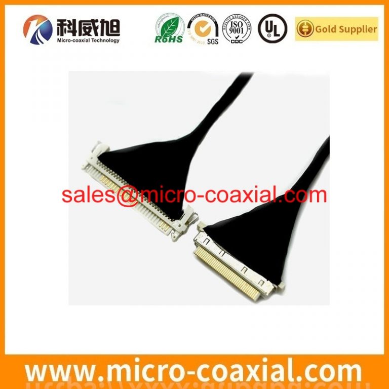 customized I-PEX 20373-R32T-06 fine micro coaxial cable assembly I-PEX 2764-0501-003 LVDS eDP cable assembly manufacturing plant