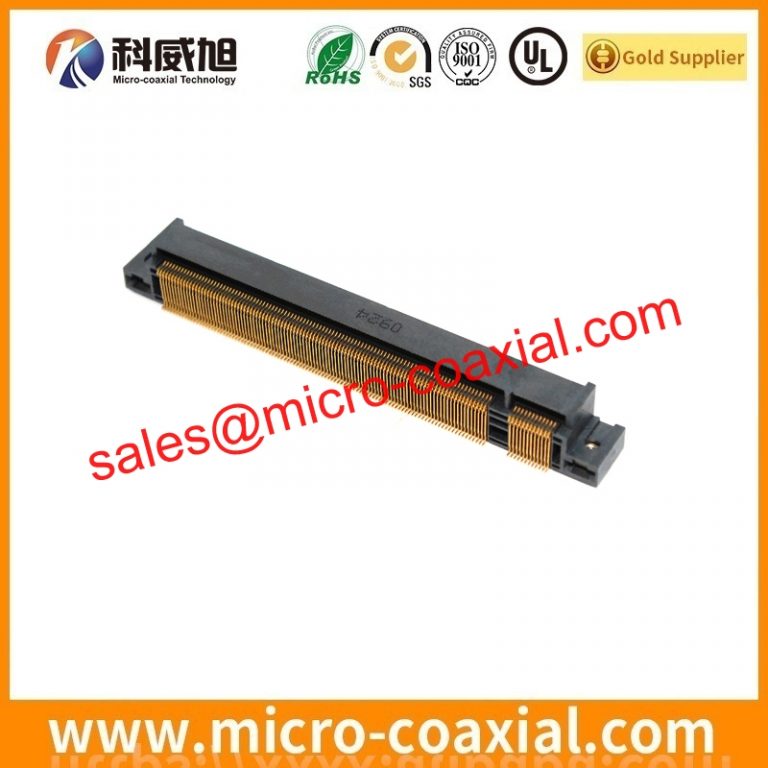 Custom I-PEX 20322-032T-11 Micro-Coax cable assembly FI-W41P-HFE-A-E1500 LVDS eDP cable Assembly vendor