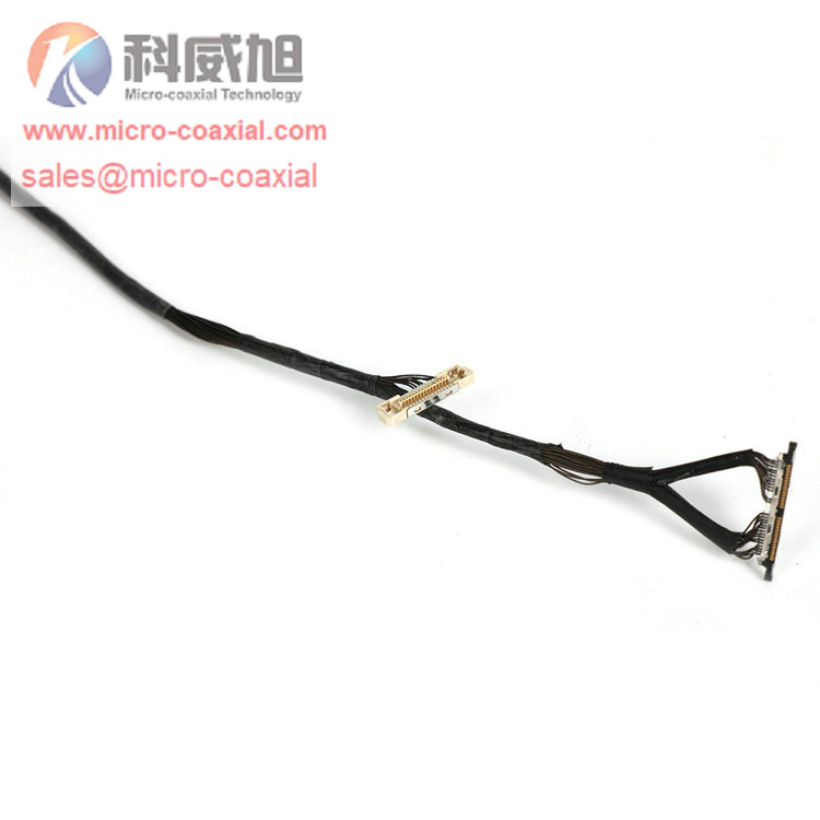 customized FX15SW-31P-C ultra fine cable HIROSE DF56-50P-0.3SD Micro coaxial cable FX15-3032PCFA cable vendor DF38-40P-0.3SD micro-miniature coaxial cable