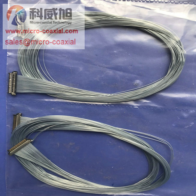 customized DF36-30P microtwinax cable HIROSE FX16F-21P-HC Micro coaxial cable for healthcare application cable DF36A-40P-SHL cable Vendor DF36-15S micro coaxial cable