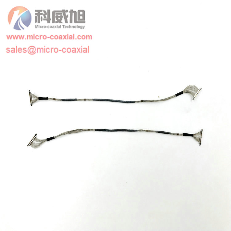 custom DF38-40P-0.3SD MCX cable HRS DF56J-50S micro-coxial cable DF81D- Micro coaxial cable for healthcare application cable DF81-30P-LCH cable Factory DF36-25P-SHL ultra fine cable