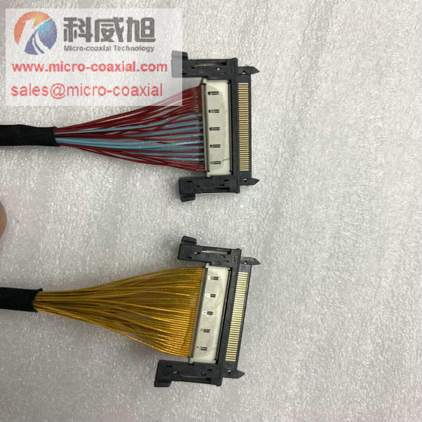 customized DF38-40P-0.3SD ultra fine cable hrs DF81-40S-0.4H MCX cable DF56CJ-26S cable manufacturer FX15S-51S-0.5SH Micro Coaxial cable