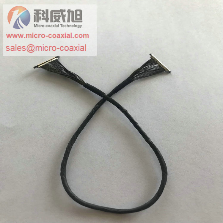 Custom FX16-21S-0.5SH Fine Micro Coax cable HIROSE FX15S-51P-GND micro flex coaxial cable DF56-30P-SHL cable factory DF80D-50P Micro-Coaxial Cable cable