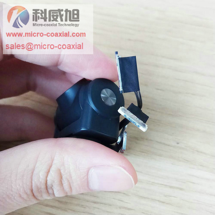 customized DF81-50P-LCH Micro Coaxial cable HIROSE FX15SC-41S-0.5SH fine pitch harness cable DF81-40P cable manufacturer DF56-50P-SHL fine pitch cable